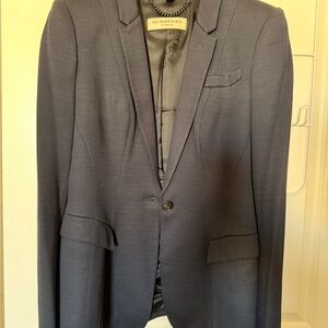 Burberry Men's Dark Gray Blazer